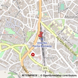 Mappa Via Mariano Romiti, 16, 01100 Viterbo, Viterbo (Lazio)