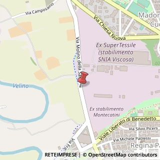 Mappa Via Molino della Salce, 17, 02100 Rieti, Rieti (Lazio)