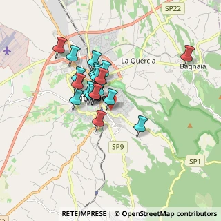 Mappa Via Santa Maria in Gradi, 01100 Viterbo VT, Italia (1.4195)
