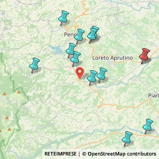Mappa Contrada S. Pellegrino, 65017 Penne PE, Italia (5.06615)