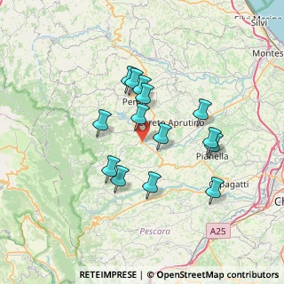 Mappa Contrada S. Pellegrino, 65017 Penne PE, Italia (6.37357)