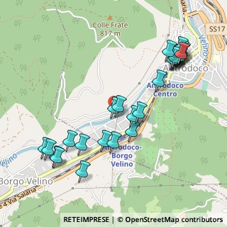 Mappa Via G. Garibaldi, 02013 Antrodoco RI, Italia (0.60385)