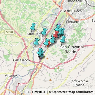 Mappa Via Tiburtina C, 65128 Pescara PE, Italia (1.13056)