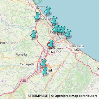Mappa Via Tiburtina C, 65128 Pescara PE, Italia (7.47364)