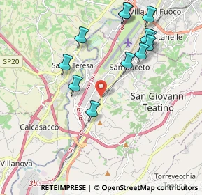 Mappa Via Tiburtina C, 65128 Pescara PE, Italia (2.22)
