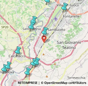 Mappa Via Tiburtina C, 65128 Pescara PE, Italia (3.23071)