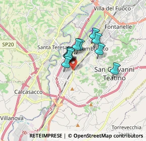 Mappa Via Tiburtina C, 65128 Pescara PE, Italia (1.02583)