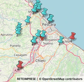 Mappa Via Tiburtina C, 65128 Pescara PE, Italia (8.8595)