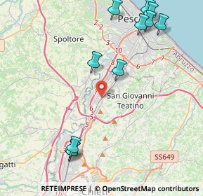 Mappa Via Tiburtina C, 65128 Pescara PE, Italia (5.46364)