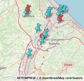 Mappa Via Tiburtina C, 65128 Pescara PE, Italia (4.2525)