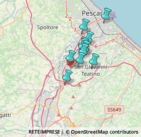 Mappa Via Tiburtina C, 65128 Pescara PE, Italia (2.48)
