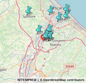 Mappa Via Tiburtina C, 65128 Pescara PE, Italia (3.12273)