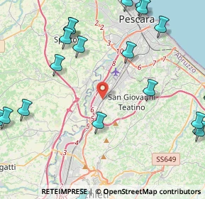 Mappa Via Tiburtina C, 65128 Pescara PE, Italia (6.371)