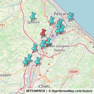 Mappa Via Tiburtina C, 65128 Pescara PE, Italia (3.7)