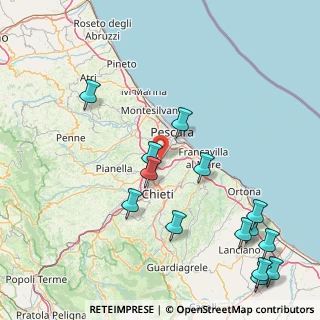 Mappa Via Tiburtina C, 65128 Pescara PE, Italia (21.41786)