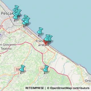 Mappa Contrada Quercetti, 66023 Francavilla al Mare CH, Italia (5.72154)
