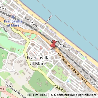 Mappa Via Duca degli Abruzzi, 39, 66023 Francavilla al Mare, Chieti (Abruzzo)