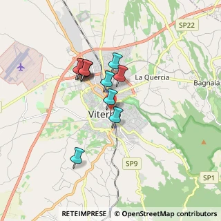 Mappa Via Giuseppe Mazzini, 01100 Viterbo VT, Italia (1.41818)