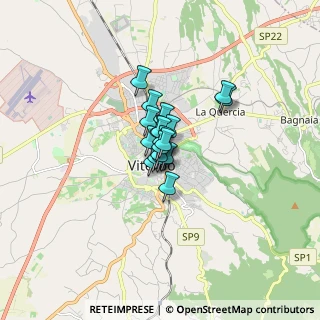 Mappa Via Giuseppe Mazzini, 01100 Viterbo VT, Italia (0.73526)
