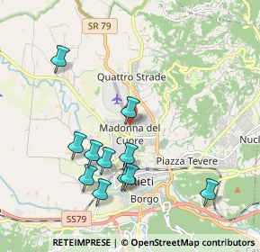 Mappa Via Giovanni Fontana, 02100 Rieti RI, Italia (2.10364)