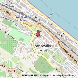 Mappa Via San Francesco D'Assisi, 35, 66023 Pescara, Pescara (Abruzzo)