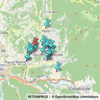 Mappa Via della Meccanica, 02015 Cittaducale RI, Italia (1.2635)