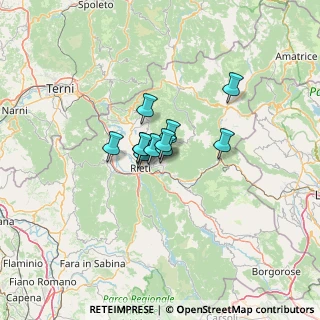 Mappa Via della Meccanica, 02015 Cittaducale RI, Italia (6.87091)