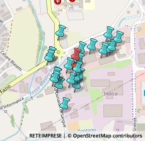 Mappa Via Casette, 02100 Rieti RI, Italia (0.17083)