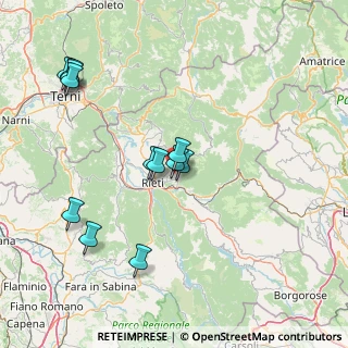 Mappa Via della Meccanica, 02015 Rieti RI, Italia (16.65833)