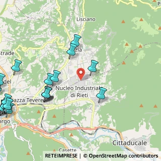 Mappa Via della Meccanica, 02015 Rieti RI, Italia (3.2525)