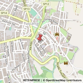 Mappa Via Roma, 12, 01017 Tuscania, Viterbo (Lazio)