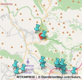 Mappa Tornimparte, 67017 Pizzoli AQ, Italia (6.35714)