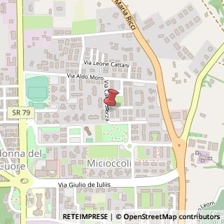 Mappa Via Carlo Sforza, 30, 02100 Rieti, Rieti (Lazio)