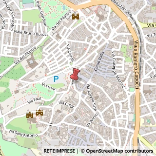Mappa Via Filippo Ascenzi, 4, 01100 Viterbo, Viterbo (Lazio)