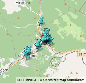 Mappa Via Fossi, 02013 Antrodoco RI, Italia (0.8665)