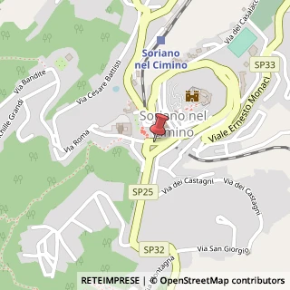 Mappa Via Garibaldi, 5, 01038 Soriano nel Cimino, Viterbo (Lazio)
