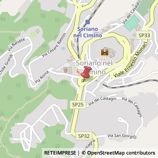 Mappa Via Santa Maria,  24, 01038 Soriano nel Cimino, Viterbo (Lazio)
