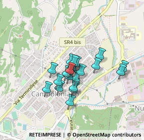 Mappa Via Palmegiani, 02100 Rieti RI, Italia (0.3065)