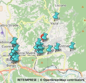 Mappa Via Palmegiani, 02100 Rieti RI, Italia (2.334)