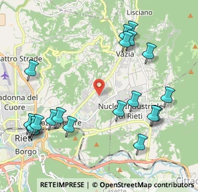 Mappa Via Palmegiani, 02100 Rieti RI, Italia (2.5555)
