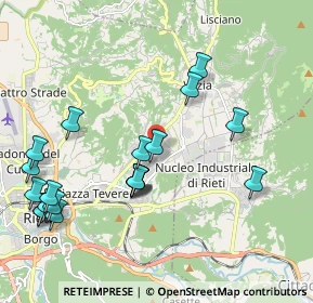 Mappa Via Palmegiani, 02100 Rieti RI, Italia (2.4255)