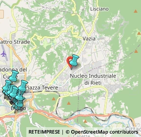 Mappa Via Palmegiani, 02100 Rieti RI, Italia (3.757)