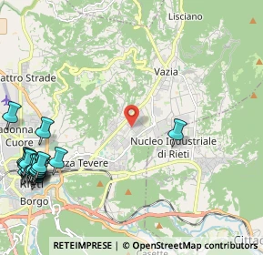 Mappa Via Palmegiani, 02100 Rieti RI, Italia (3.4475)