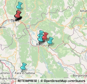Mappa Via Palmegiani, 02100 Rieti RI, Italia (18.37765)