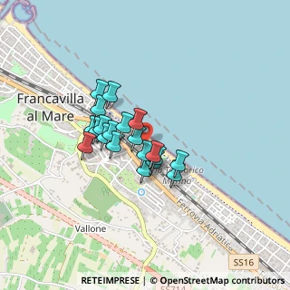 Mappa Francavilla Al Mare, 66023 Francavilla al Mare CH, Italia (0.316)