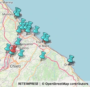 Mappa Francavilla Al Mare, 66023 Francavilla al Mare CH, Italia (9.6905)