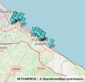 Mappa Via Aldo Moro, 66023 Francavilla al Mare CH, Italia (4.3125)