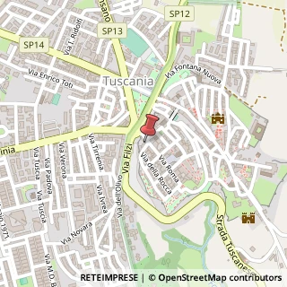 Mappa Via Roma, 71, 01017 Tuscania, Viterbo (Lazio)