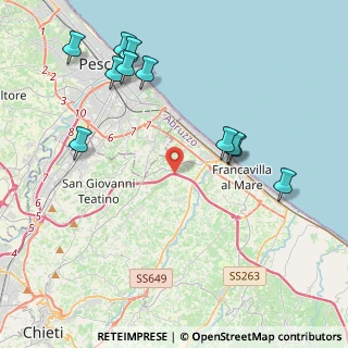 Mappa Autostrada Adriatica, 66010 Torrevecchia Teatina CH, Italia (4.94364)