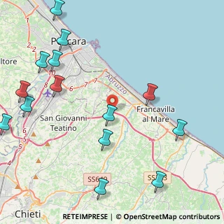 Mappa Autostrada Adriatica, 66010 Torrevecchia Teatina CH, Italia (5.995)